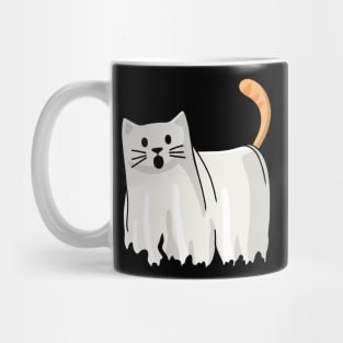 Ghost Cat Costume Mug